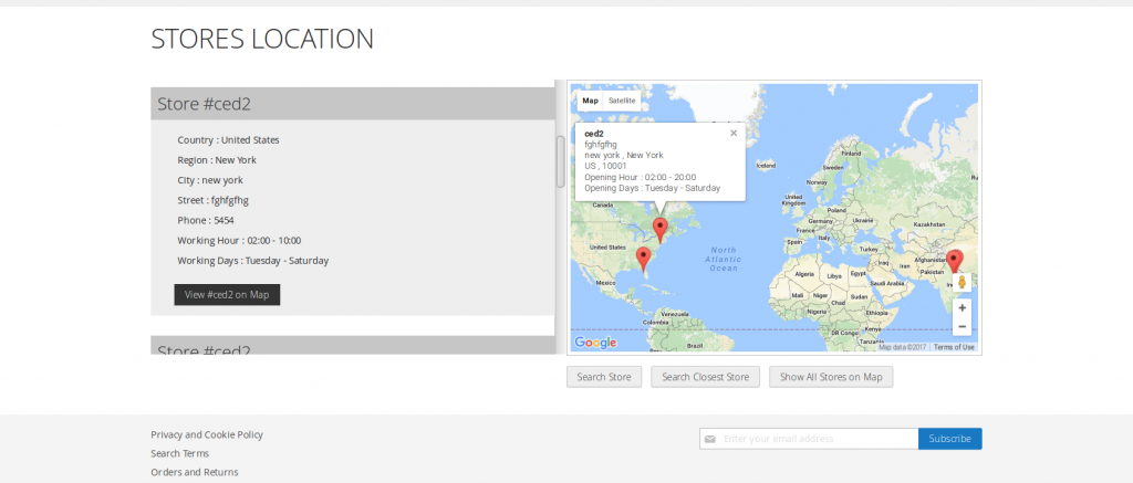 Store Locator Extension For Magento User Cedcommerce