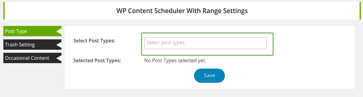 wp content scheduler post settings
