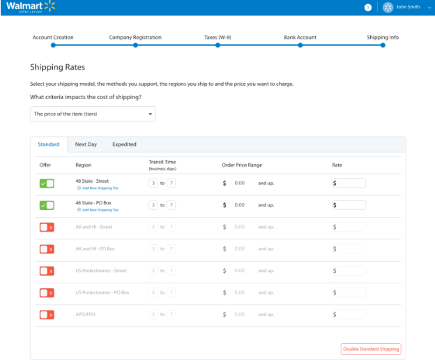 Sell on Walmart Marketplace: Shipping Sell on Walmart Marketplace: Shipping