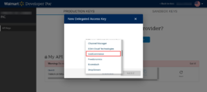 Walmart API keys Step 2-image