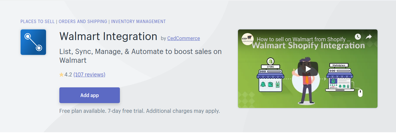 How to sell product on walmart