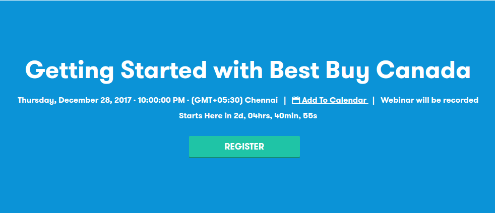 Best Buy Canada webinar