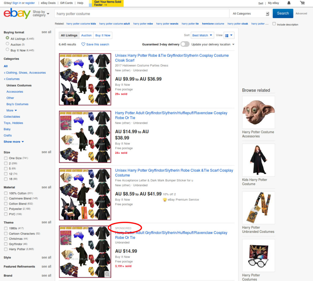 sell on ebay using ebay promoted listings