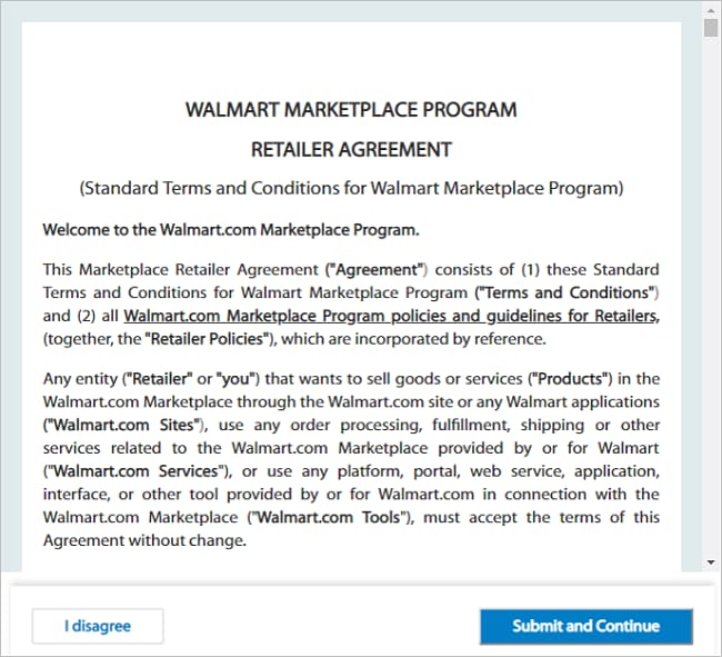 Walmart Registration Step 2-image