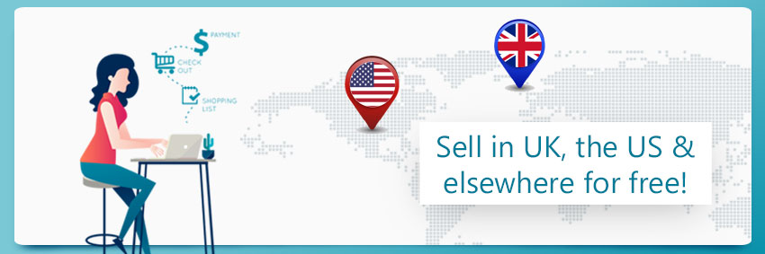 Global ecommerce marketplace: Sell in UK, the US & elsewhere for free! •  CedCommerce