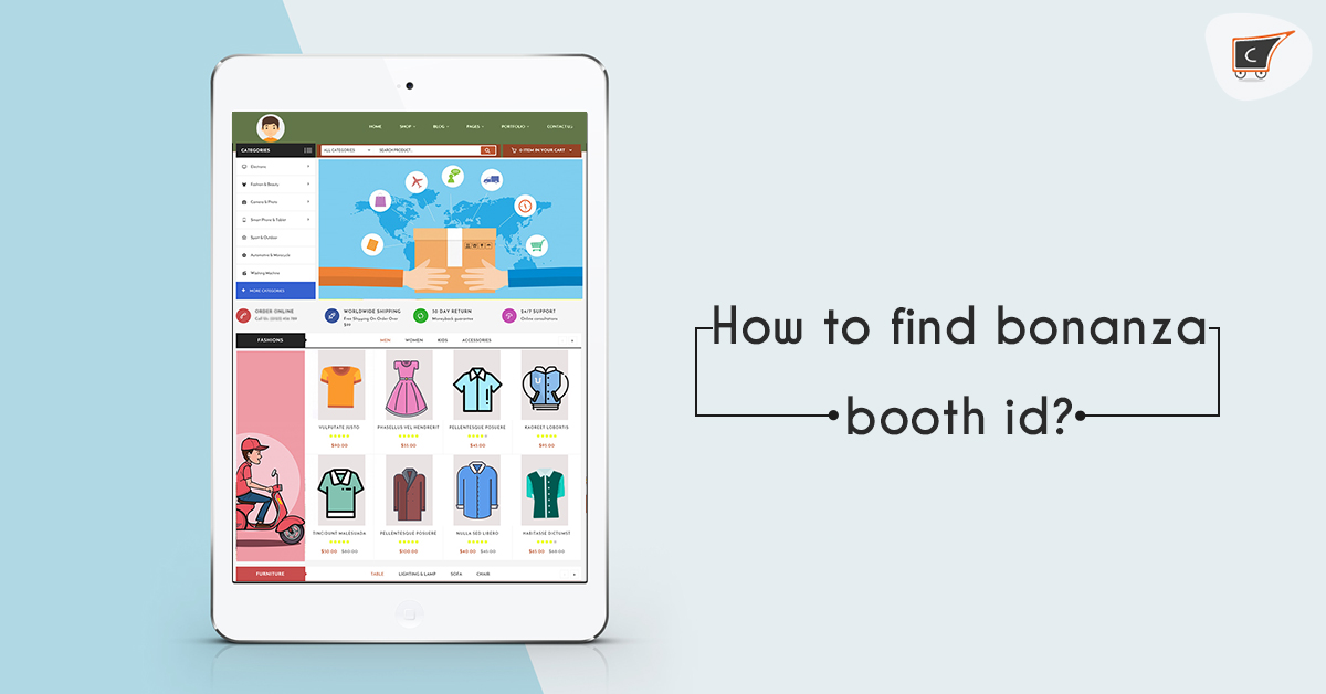 How to find your Bonanza Booth Id in 2 steps?