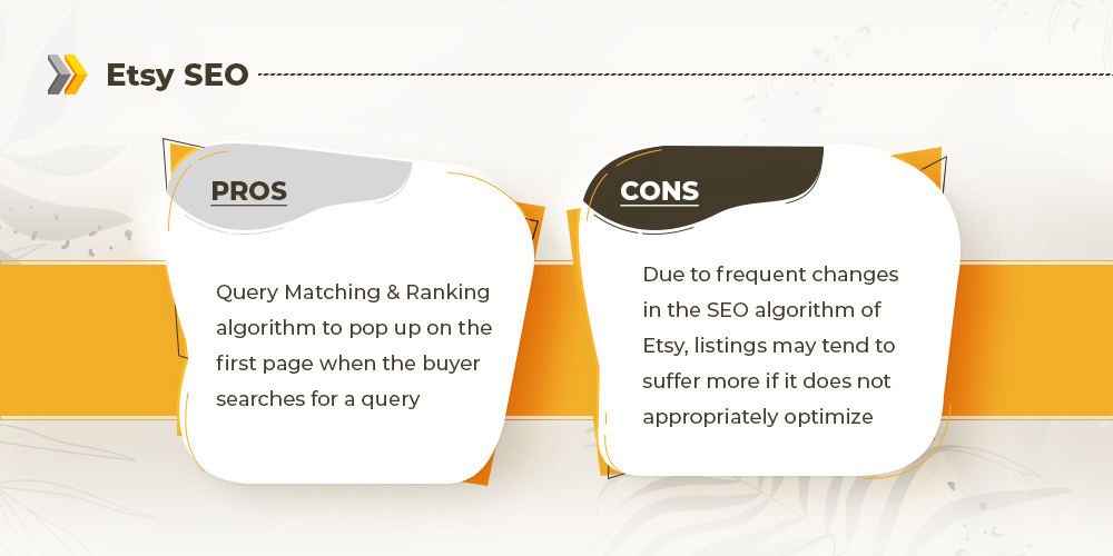 Etsy SEO Pros and Cons - Become an etsy seller with Search Engine Optimisation