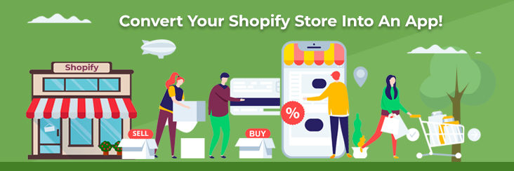 how to convert your shopify store into an app