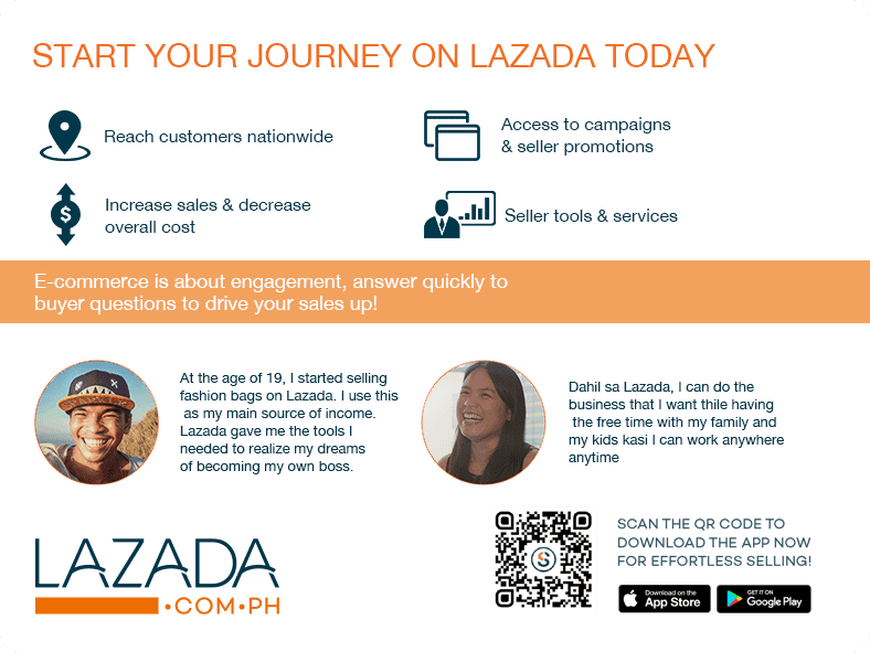 Lazada online seller registration