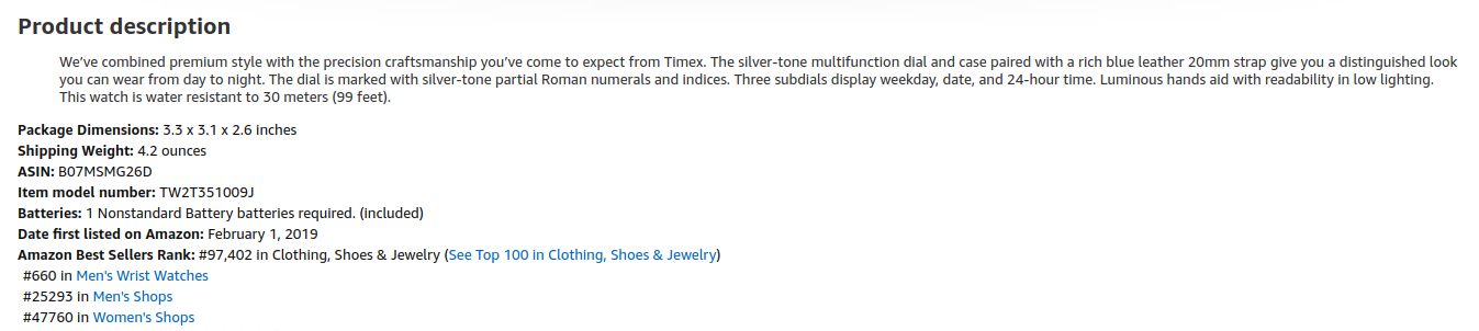 Amazon A+ content ideal product description optimize amazon product listing