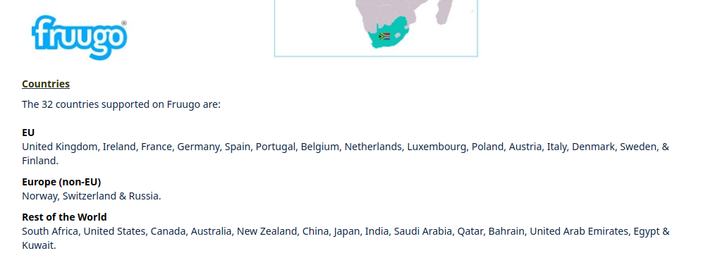 increase customer base on European marketplace Fruugo
