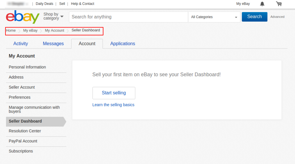 eBay Seller Dashboard & How To Use It For Seller Benefits