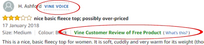 Amazon Vine Program to gey 5 star reviews on amazon