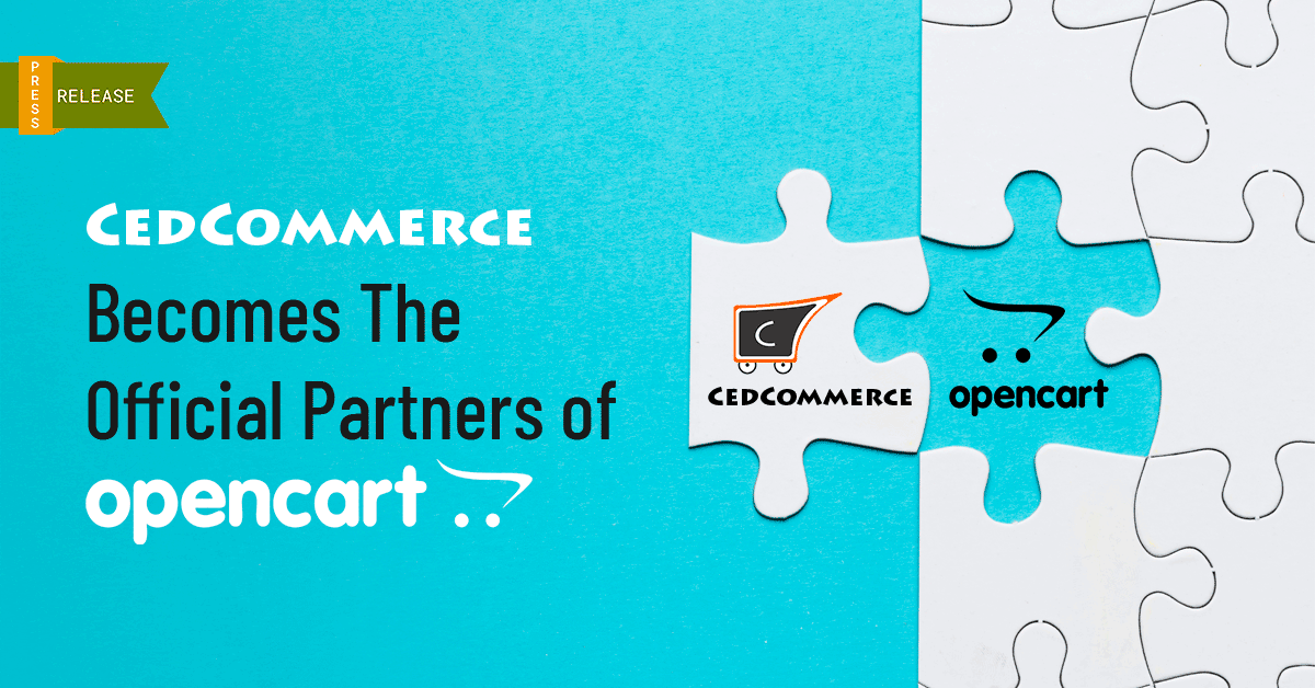 CedCommerce Is Now The Official Partners of Opencart
