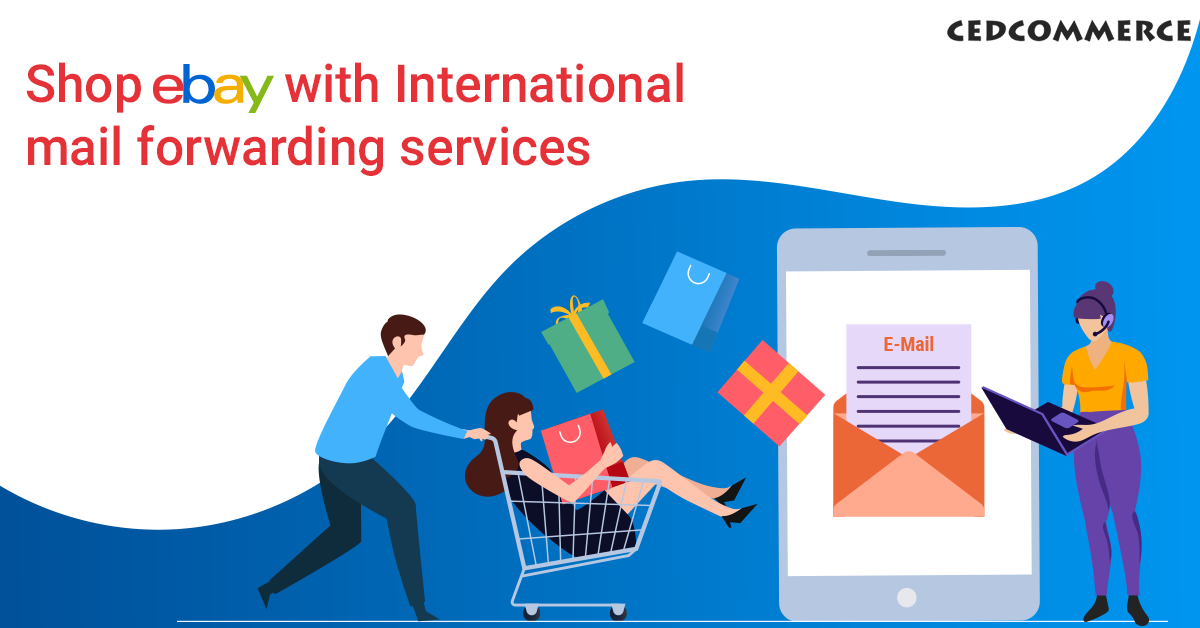 International mail forwarding assists buyers shop on eBay