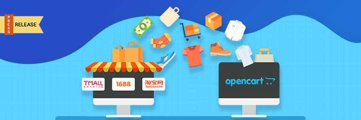 Cedcommerce's TaobaoTmall 1688 product importer for opencart extensions are now live
