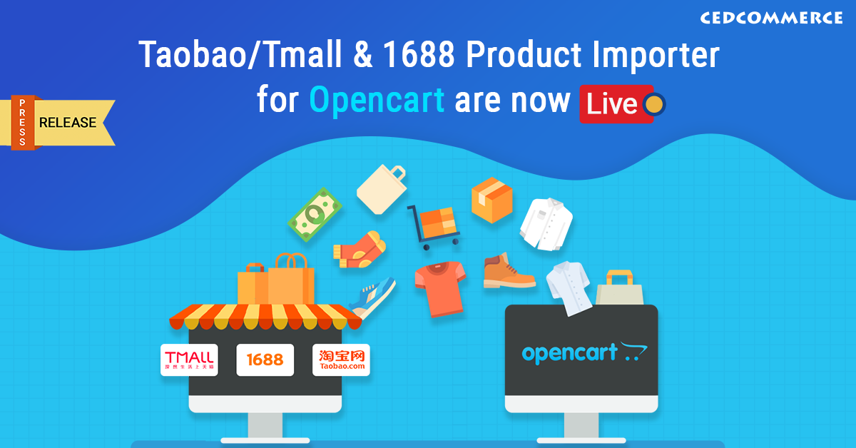 Cedcommerce Introduces New Product Importer Extensions on Opencart