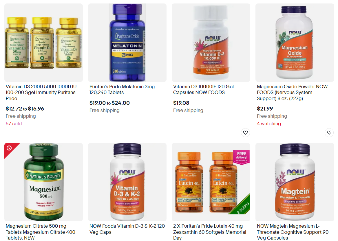 ebay best selling health products