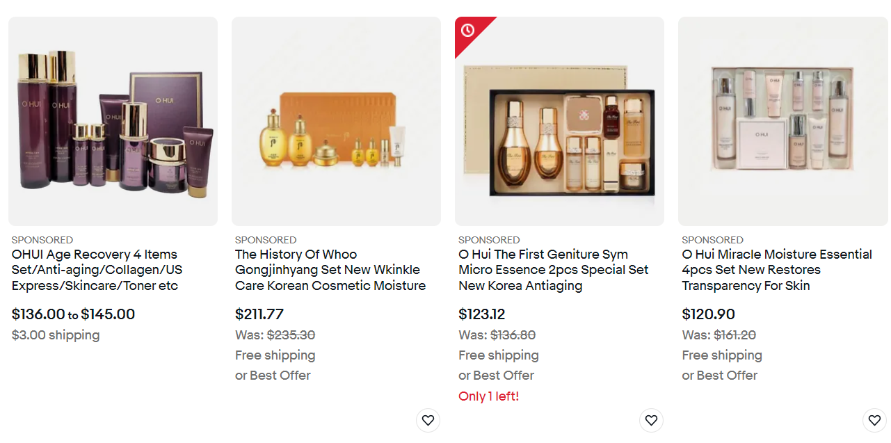 ebay best selling items-beauty products