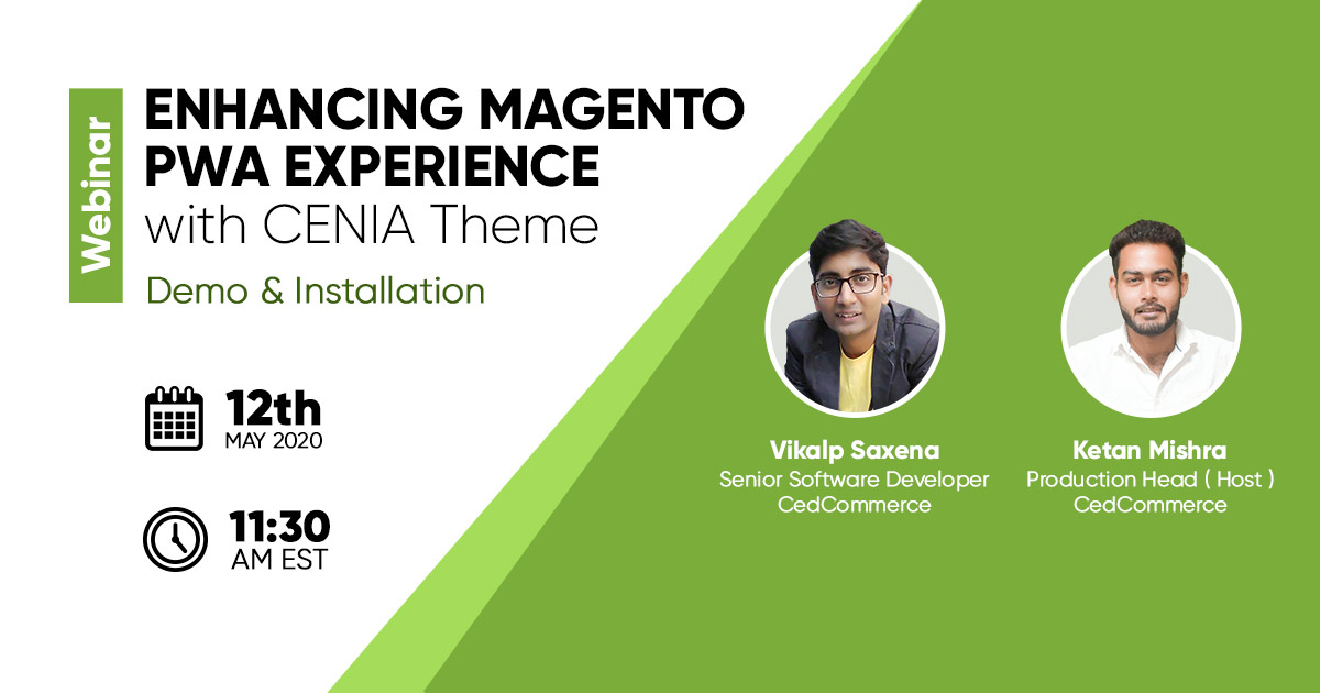 [Webinar] Enhancing Magento PWA Experience with Cenia Theme – Demo & Installation