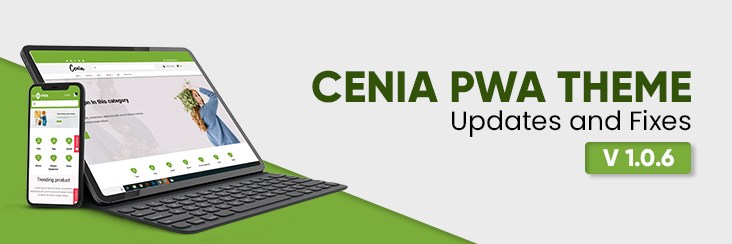 Cenia PWA theme