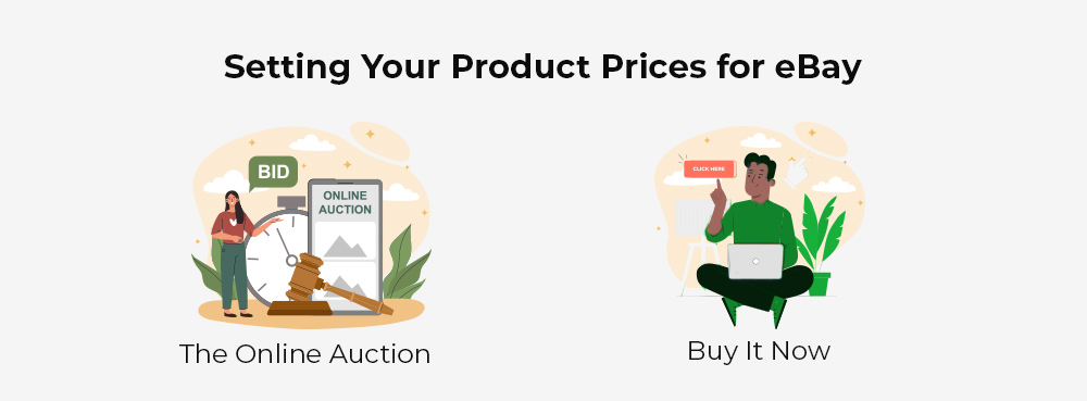 setting product prices on ebay