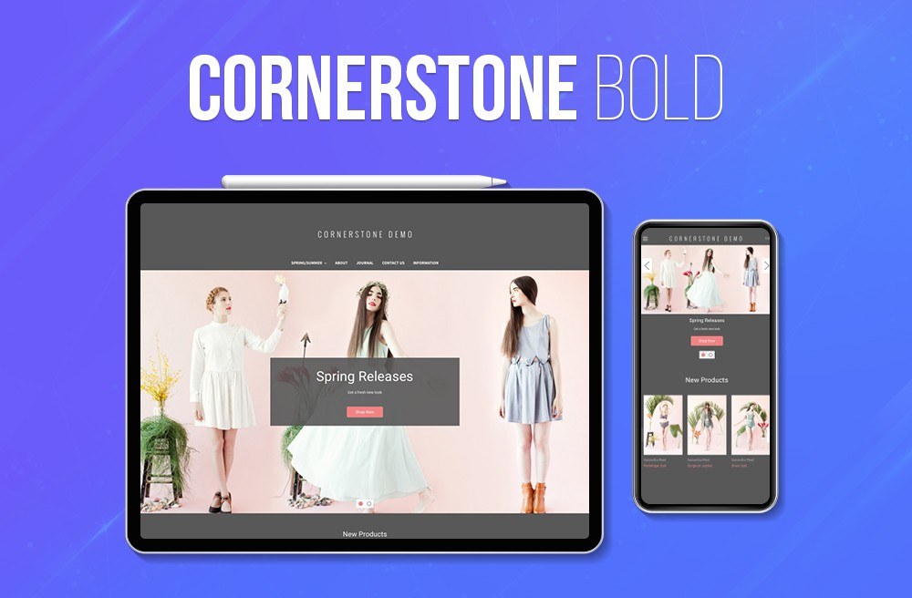 BigCommerce free themes Cornerstone Bold