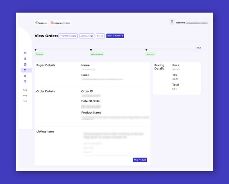 How to manage orders easily across online stores & Facebook apps?