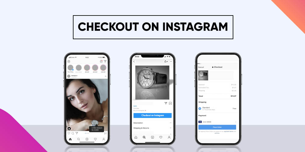 how checkout on instagram works