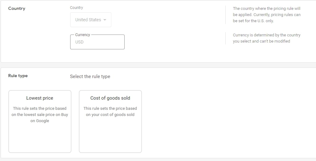 Google Shopping Pricing strategy