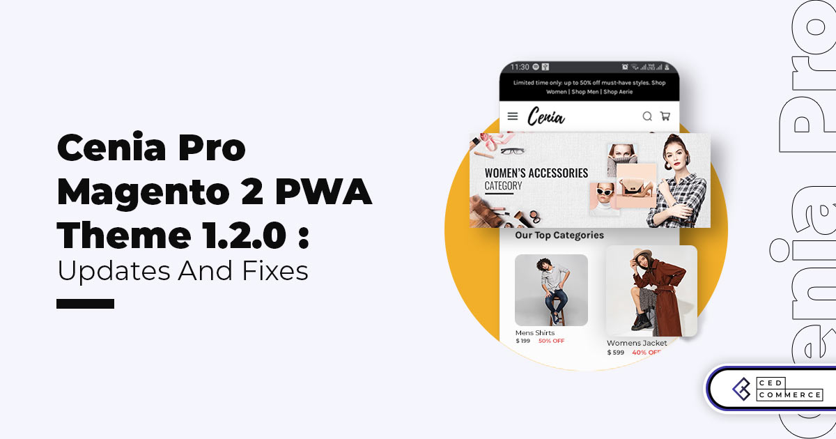 Cenia Pro Magento 2 PWA Theme 1.2.0 Enhanced With Updates and Fixes