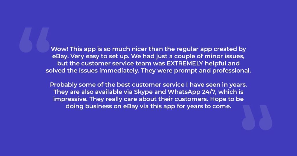 Success Story Selling food on eBay has never been so effortless!