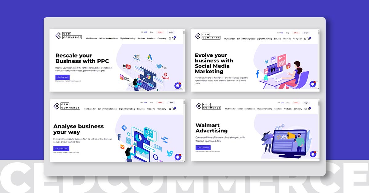 Landing Pages by Cedcommerce