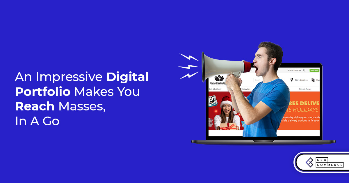 Create Magic like ‘Home Health Store’| With a Digital Portfolio by CedCommerce