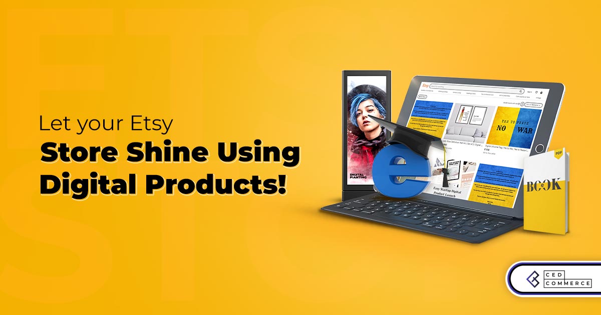 Passive income made possible! Sell digital products on Etsy.