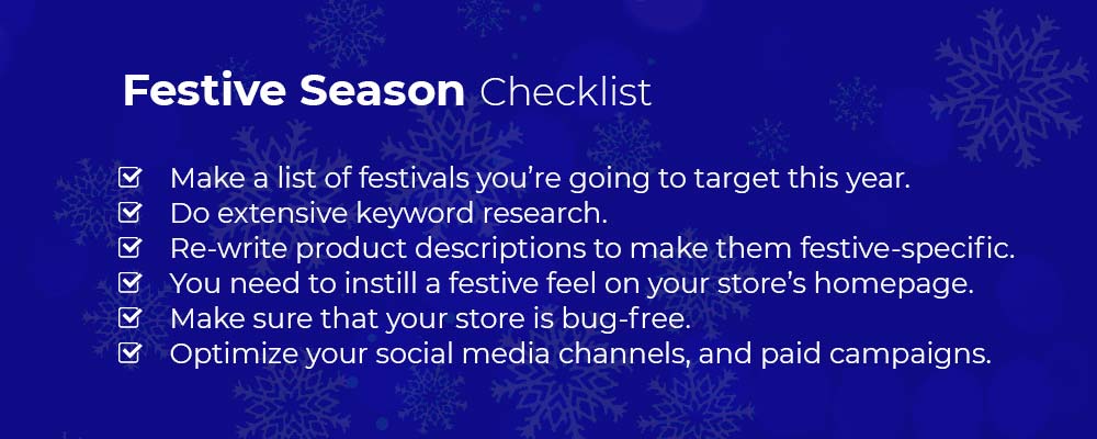 Festive-season-checklist for Shopify experts