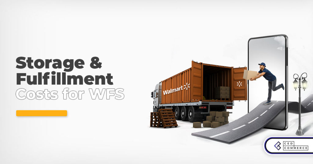 How much is WFS Fee for Item Storage & Fulfillment from Walmart?