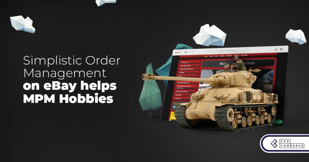 Simplistic Order Management of Shopify Integration for eBay helps MPM Hobbies