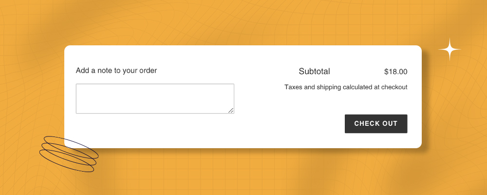 Shopify order notes