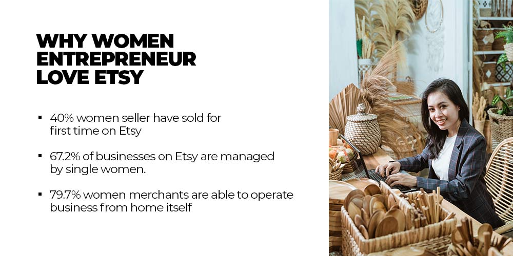 why women seller love etsy