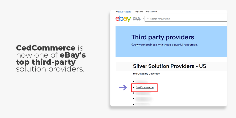 CedCommerce Silver tier on eBay