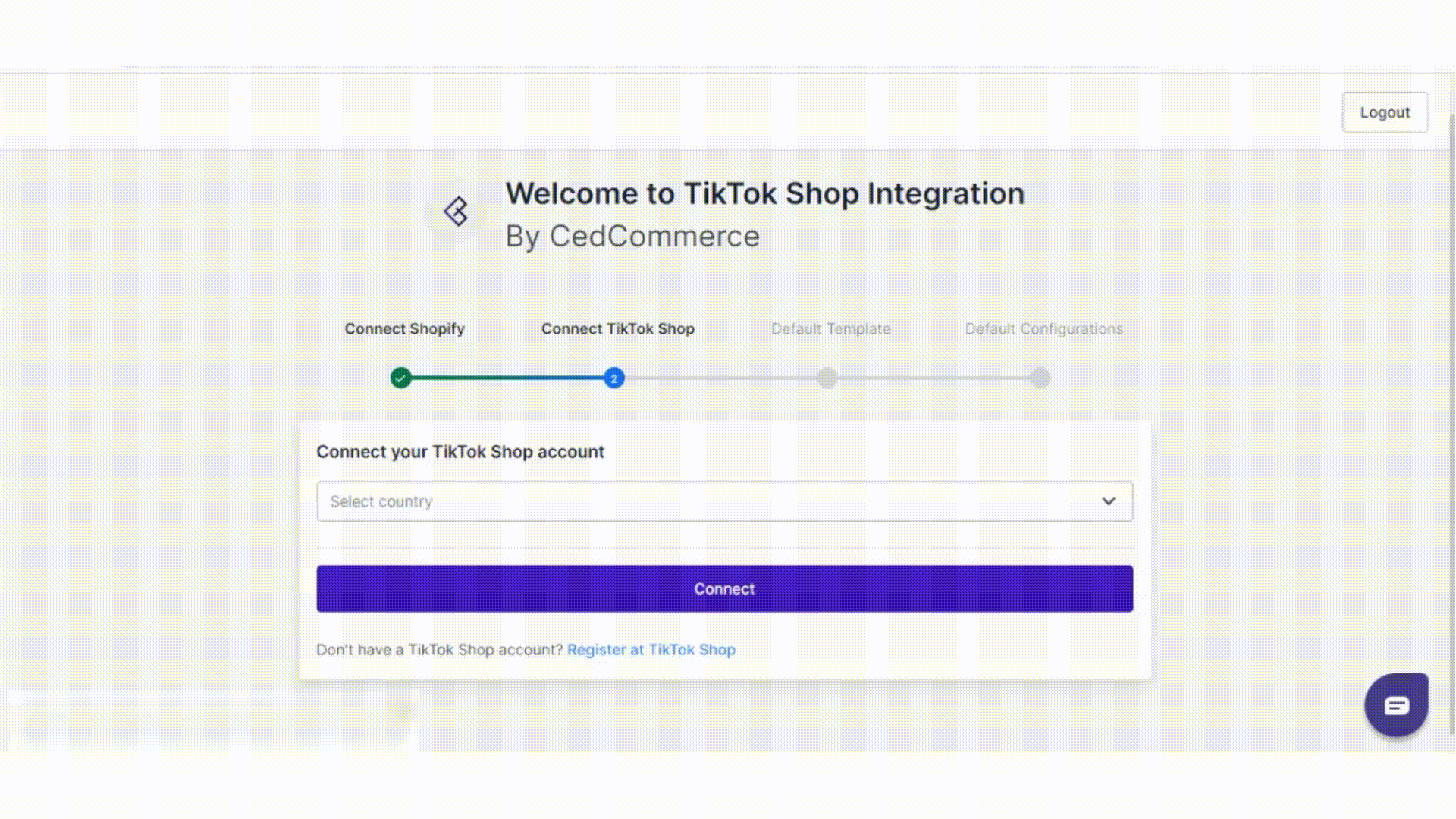 TikTok Shop Connector by CedCommerce