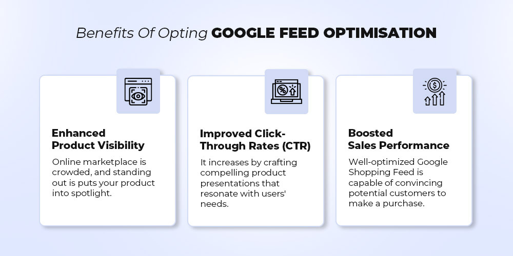 Benefits of Google Shopping Feed optimisaton