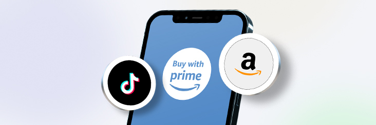 Amazon tiktok partnership - buy with prime ads