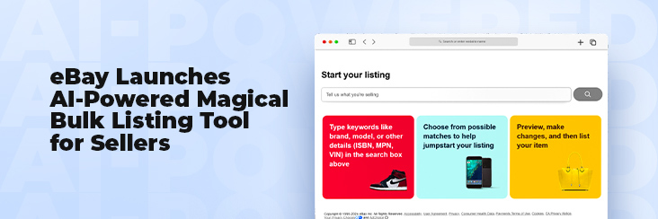 eBay launch AI-Powered Magical Bulk Listing Tool