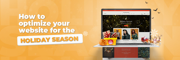 Website optimization for the holiday season