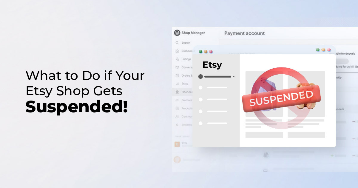 Learn how to reinstate Etsy shop after suspension