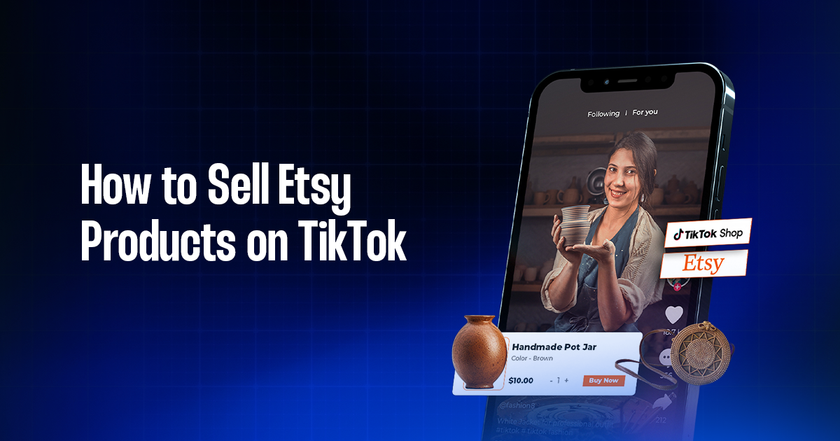 Etsy sellers can sell on TikTok by linking their shop through TikTok Business tools, creating engaging product videos, and connecting to TikTok Shop for direct checkout. Even without TikTok Shop, sellers can drive TikTok traffic to their Etsy store and boost sales.