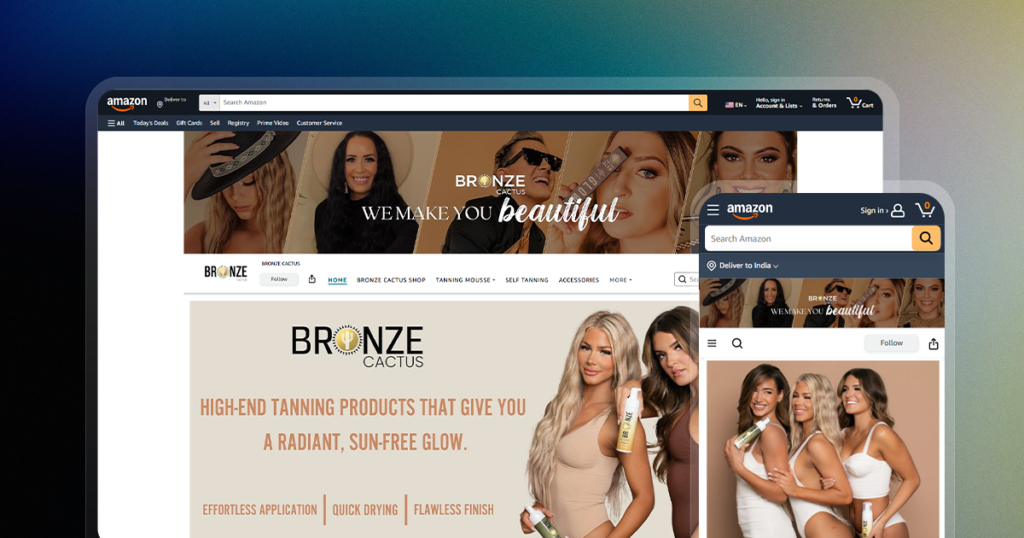 Bronze Cactus Amazon Storefront